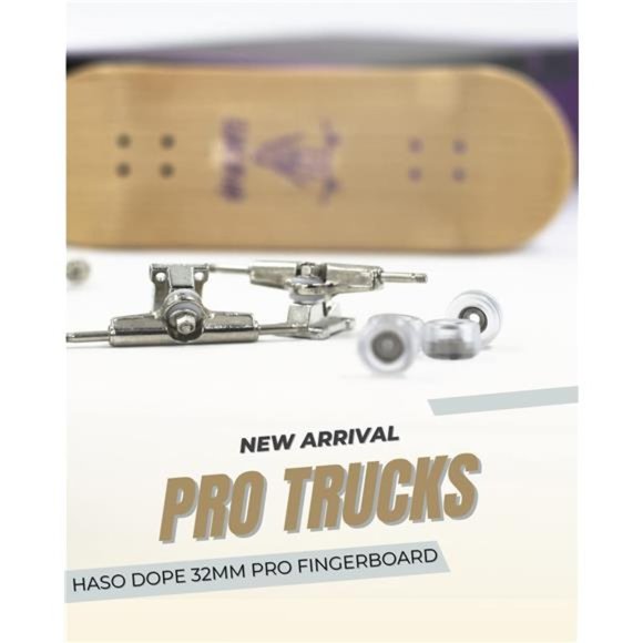 32mm Fingerboard, Professional Mini Skateboard Complete Finger Board - Picture 2 of 7